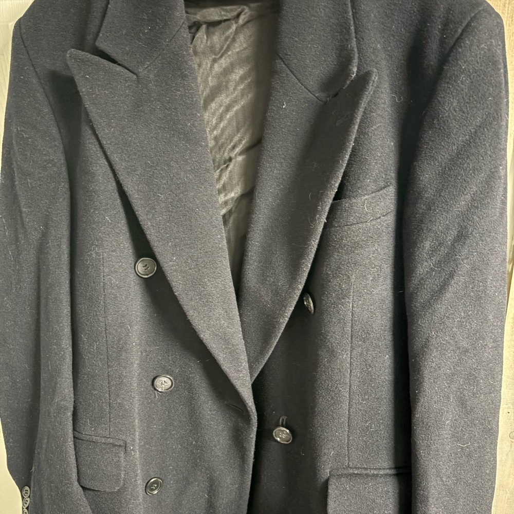 Classic Black Men's Coat